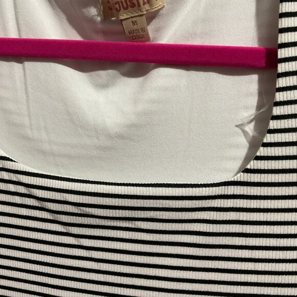NWT Justify Bodycon Striped Dress Size M - Picture 2 of 6